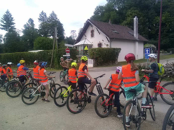 Sortie VTT en groupe